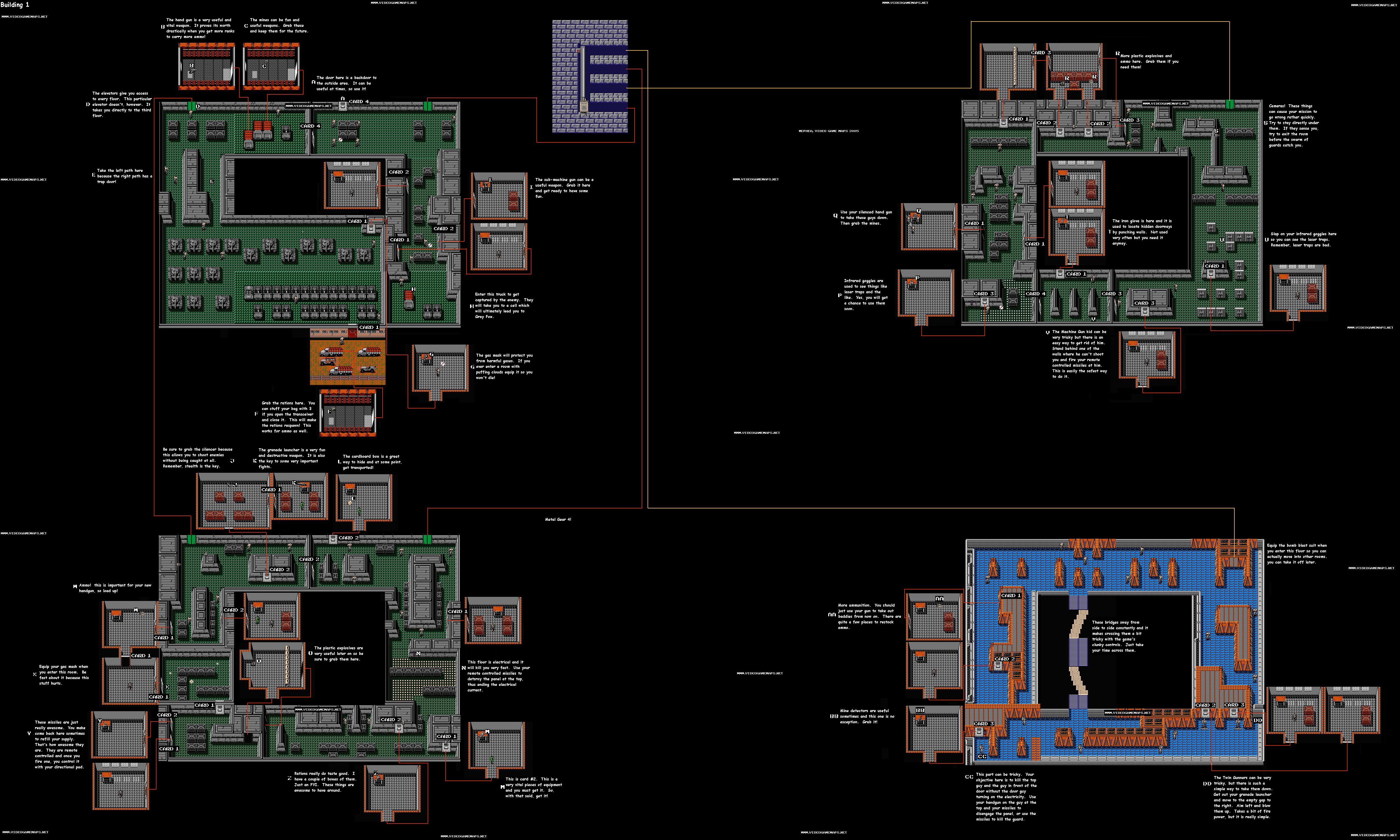Metal gear карта